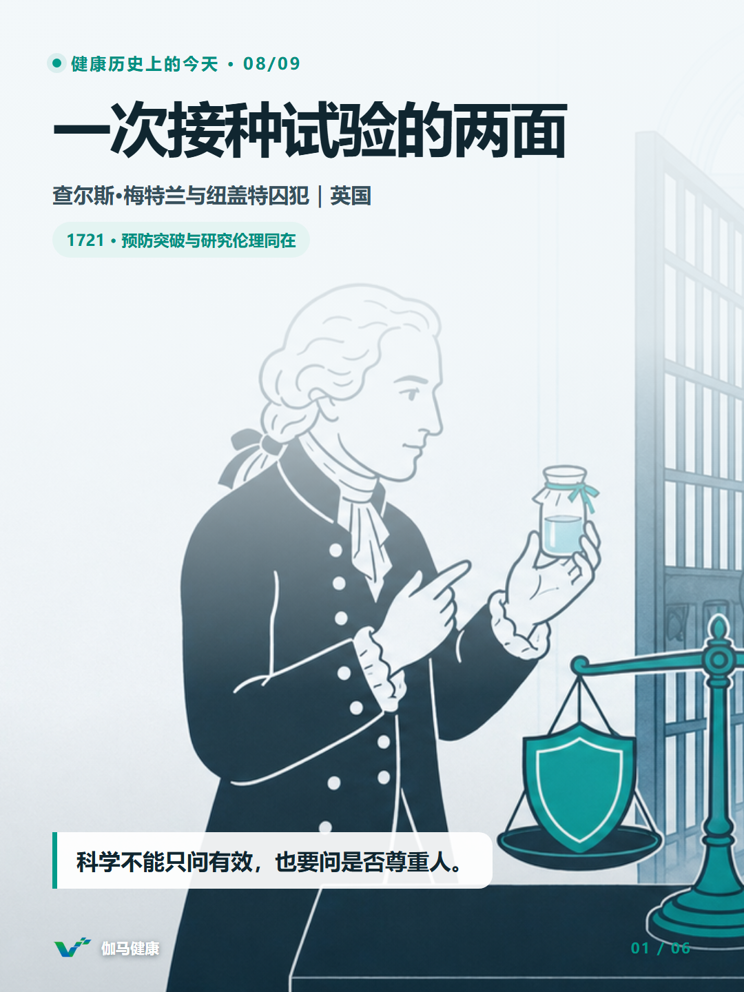 查尔斯·梅特兰面对纽盖特监狱囚犯并呈现获益与同意权衡的主题插画